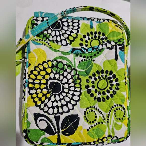 Floral Green and Blue Vera Bradleys Bag Set Sold As A Set. - Picture 13 of 16